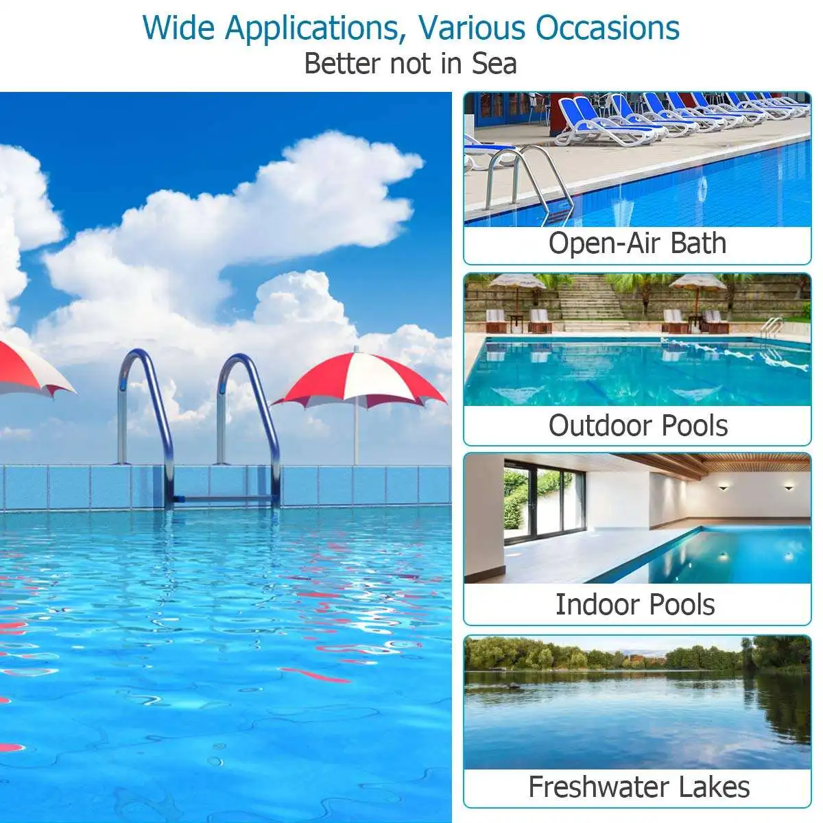 Swimming pool frame metal ladder stainless steel stairs portable ladders 3 steps with barrier a frame galvanized steel