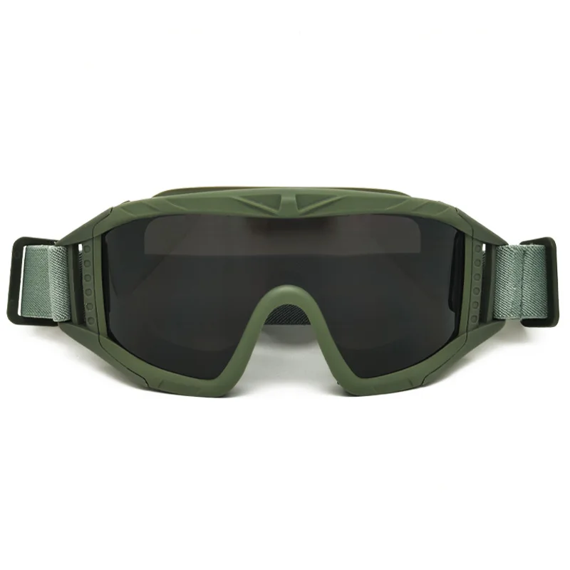 Custom Logo 2024 Multiple Lens Thickness Tactical Goggles Special Anti-shock Outdoor Sports Glasses CS Game Goggles