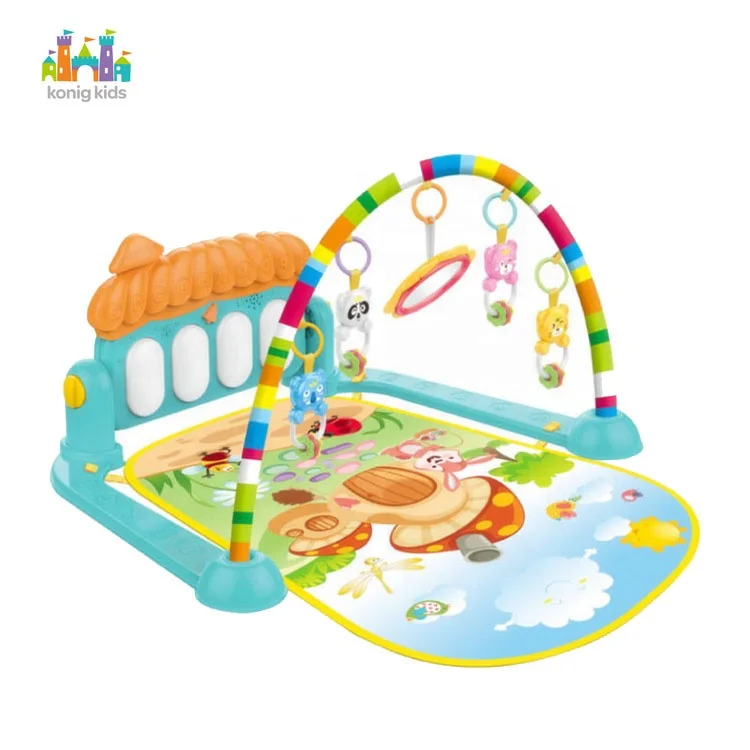 музыкальная детская пианино клавиатура Игровой коврик игрушка многофункциональная детская пианино тренажерный зал коврик