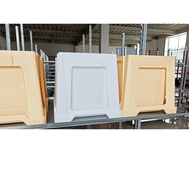 Auction plastic bucket square pot for fresh cut flower for Holland market