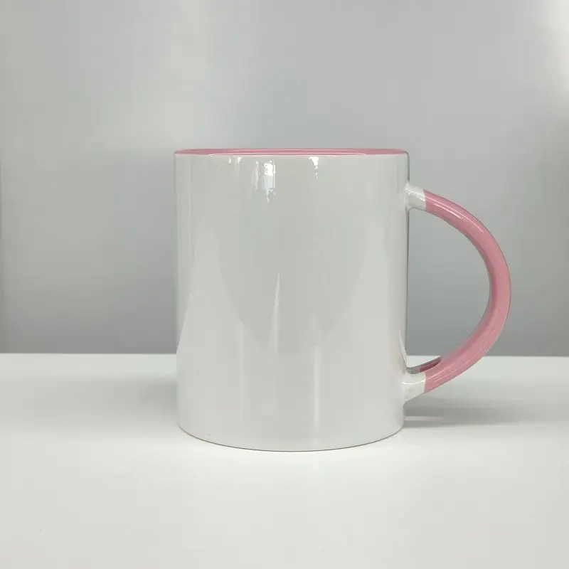 Fast Delivery Excellent  Customize Tea Mug  Sublimation Tumblers Ceramic Mug With Spoon