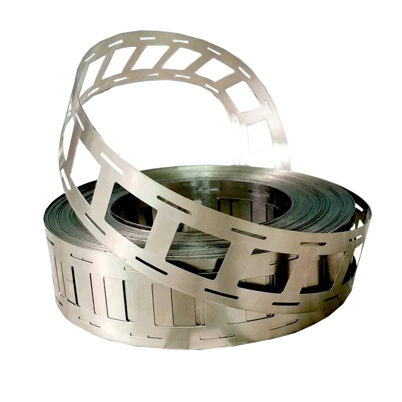 Custom 18650/21700/26650/32650 spot welding 1p 2p 3p 4p battery nickel strip price Ni 99.6% 0.15mm pure nickel strip manufacture