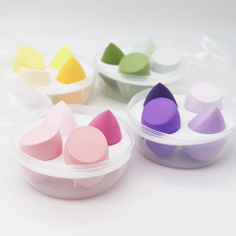 Customized Soft Latex Free Soft Vegan Makeup Sponge Wholesale Beauty Egg Puff Makeup Tools Cosmetic Powder Puff Makeup Sponge