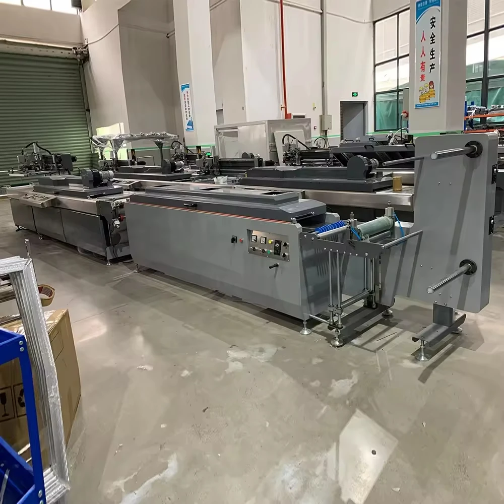 JD-3002 Jingda Brand 1-2 Color 12m/Min High Speed Fully Automatic Screen Printing Machine For Belt Webbing, Narrow Fabric Label