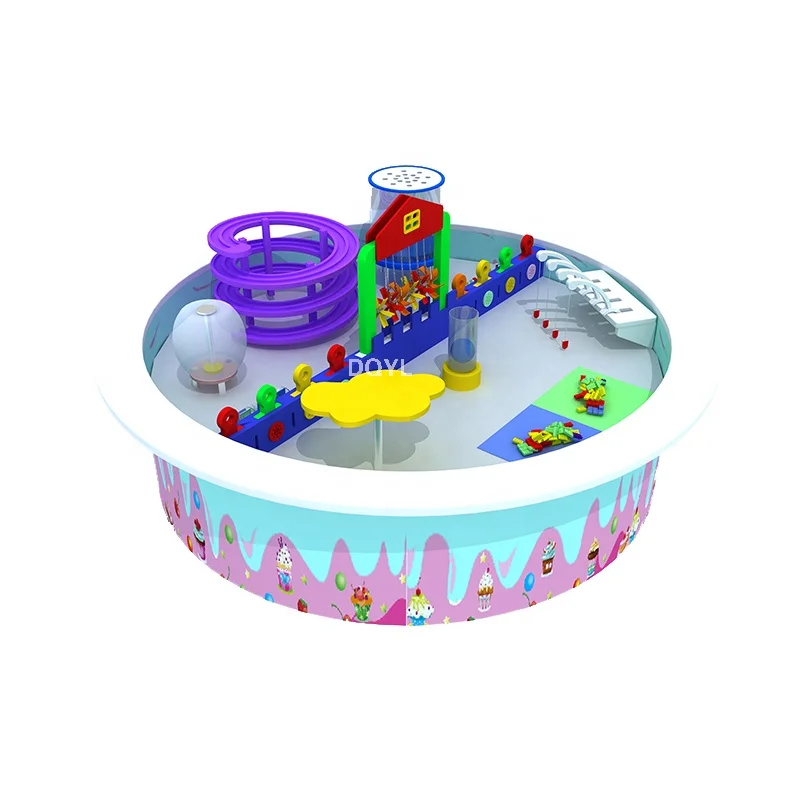 Kids Water table amusement equipment attractive indoor playground Water play game for kids children water spray