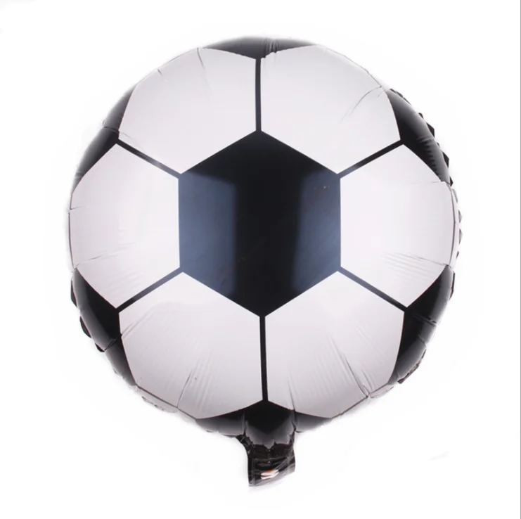 18 Inch inflatable Football Basketball Baseball Round Ball Shape For World Cup Party Decoration Bar Soccer Balloons Foil Globos