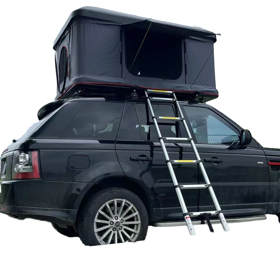 Factory Price Auto Hard Shell Car Roof Top Tent Waterproof Four Seasons Camping Tent Outdoor Travel Hiking Double Layer 2-Person