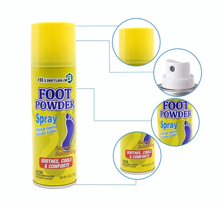 Foot smell spray bacteriostasis dry ru foot spray set 20ml foot odor remove spray  for feet