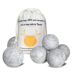 Factory Wholesale OEM Natural Eco Ball For Laundry Lot Laundry Balls Laundry Wash Ball