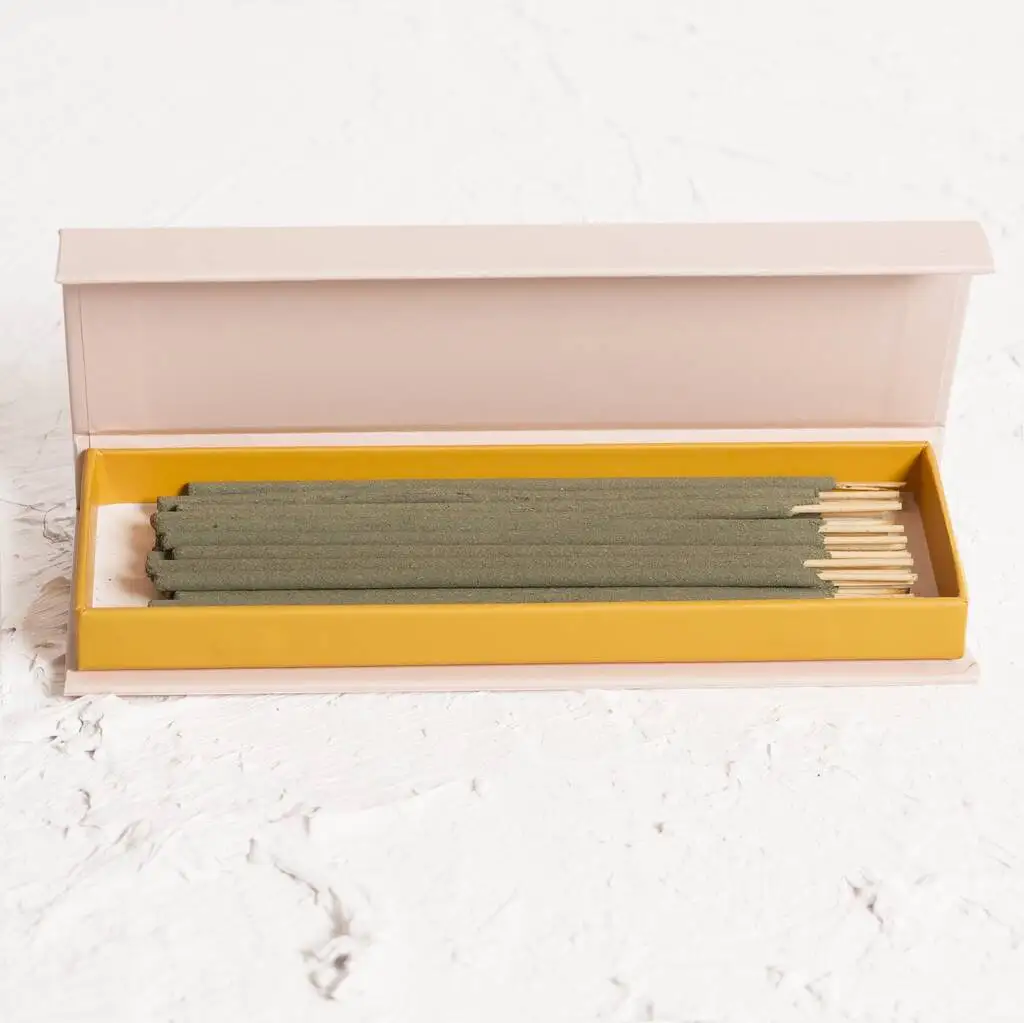 Wholesale Custom incense make up rigid box luxury gift magnetic paper cardboard box packaging With magnet