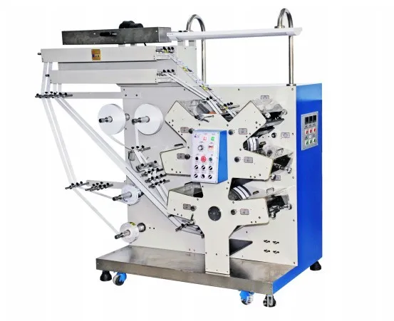 
The precise position six color on-running registration flexo printing machine 