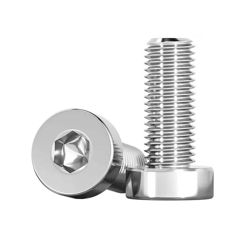 DIN912 Screws DIN 7984 Stainless Steel 304 316 Hexagon Hex Head Screws Bolts M3 M4 M5 M6 M8 M10 M12