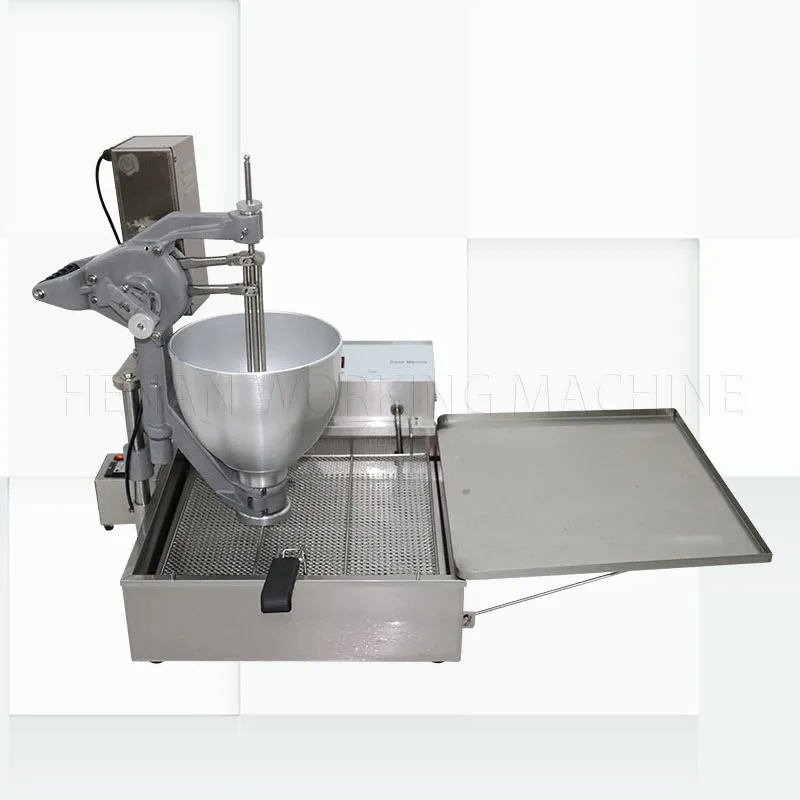 electric mini small pon de ring mochi donut ball making frittieren machine fryer