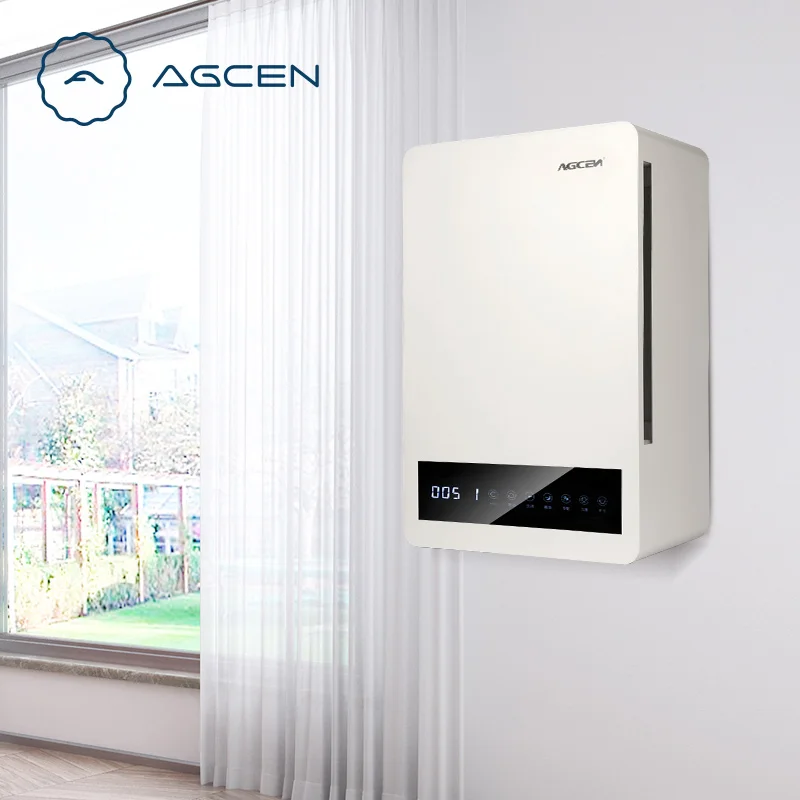
Agcen 2020 Wall mounted electronic PM2.5 air purifier Fresh Air Fresher system for home 