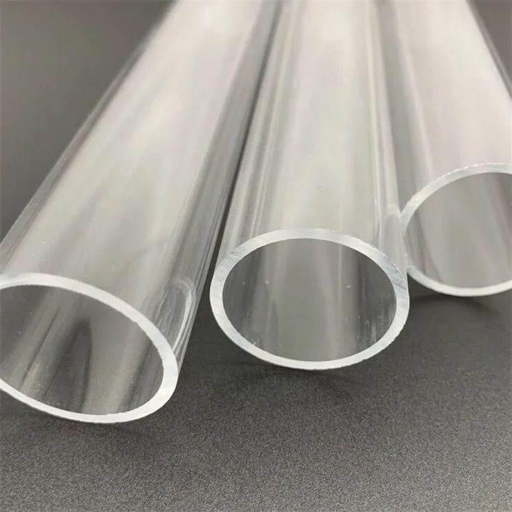 Acrylic Round Tank Aquarium Large Clear Cylinder 300mm 1500mm Large Diameter Plastic Clear Pipe Cast Acrylic pipe