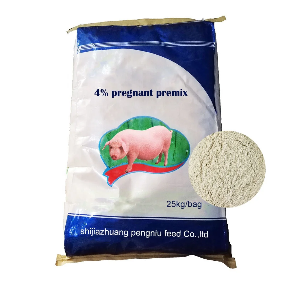 Hot Sale Gain Weight Fast International Quality Standard Poultry Pig Feed Premix products