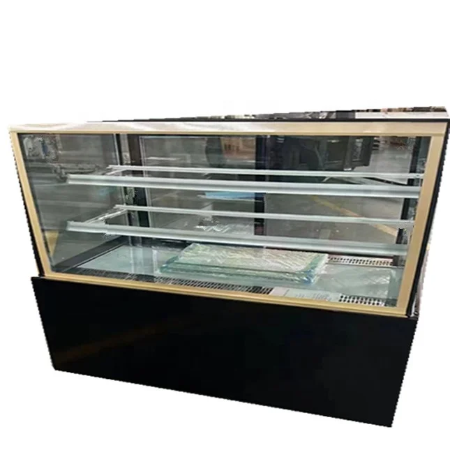 hot sale cake display fridge refrigerator chiller freezer for bakery stands showcase cabinet for candy shop