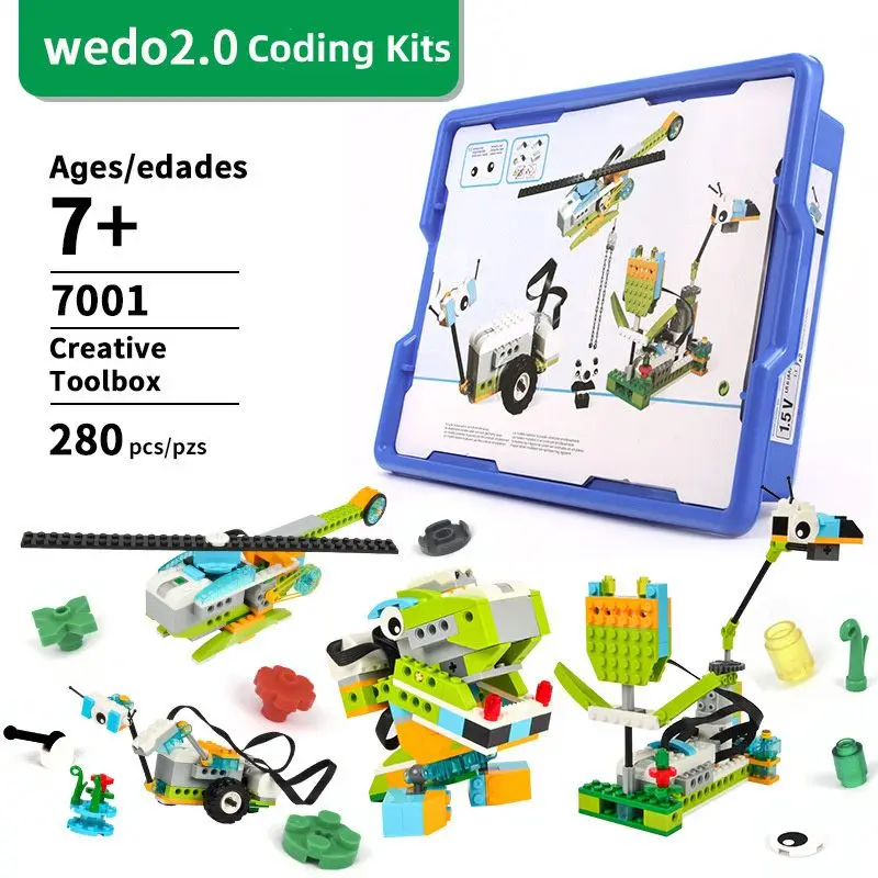educacion wedo 2.0 stem robotics set for grade 3 chain wedo 2.0