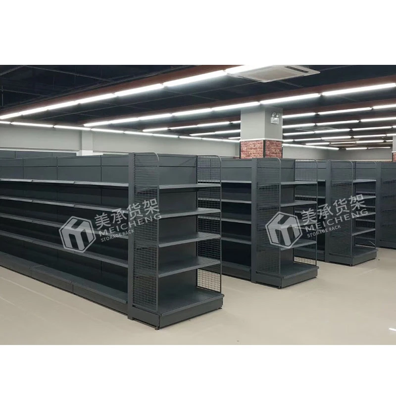 Meicheng Supermarket Store Shelf Convenience Store Gondola Rack Display Steel Groceries Shelves /Racking And Shelving