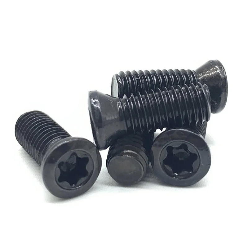 Black Torx CSK Machine Screw Countersunk Flat Head Stainless Steel Bolt M2 M3 M4 M5 M6 M7 Custom Size