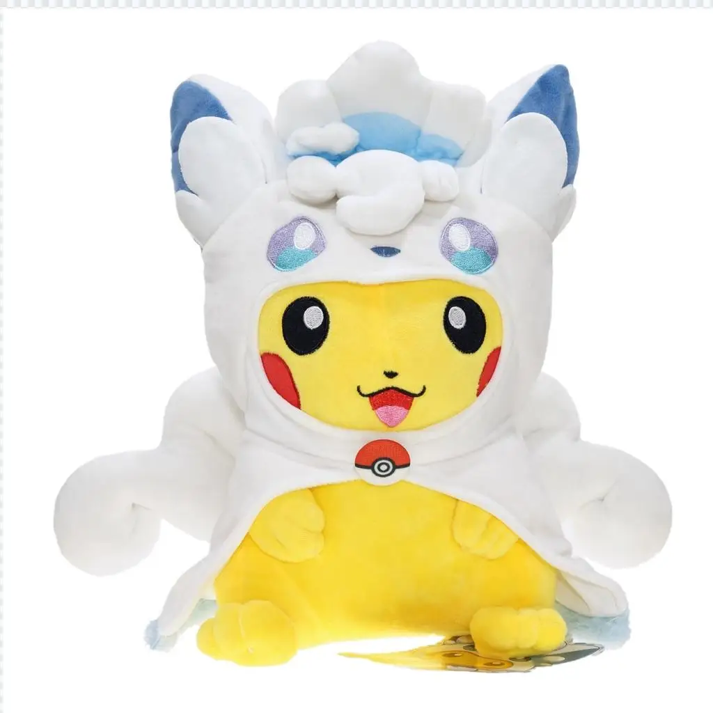 Wholesale Pikachu Ice Vulpix Doll Stuffed Plush Toy Animal Vulpix Plush Toy
