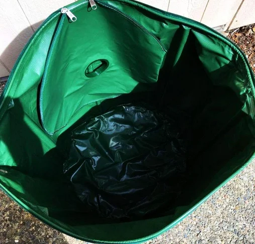 Portable Rain Barrel Water Collector Tank Collapsible Runoff 66 Gallon