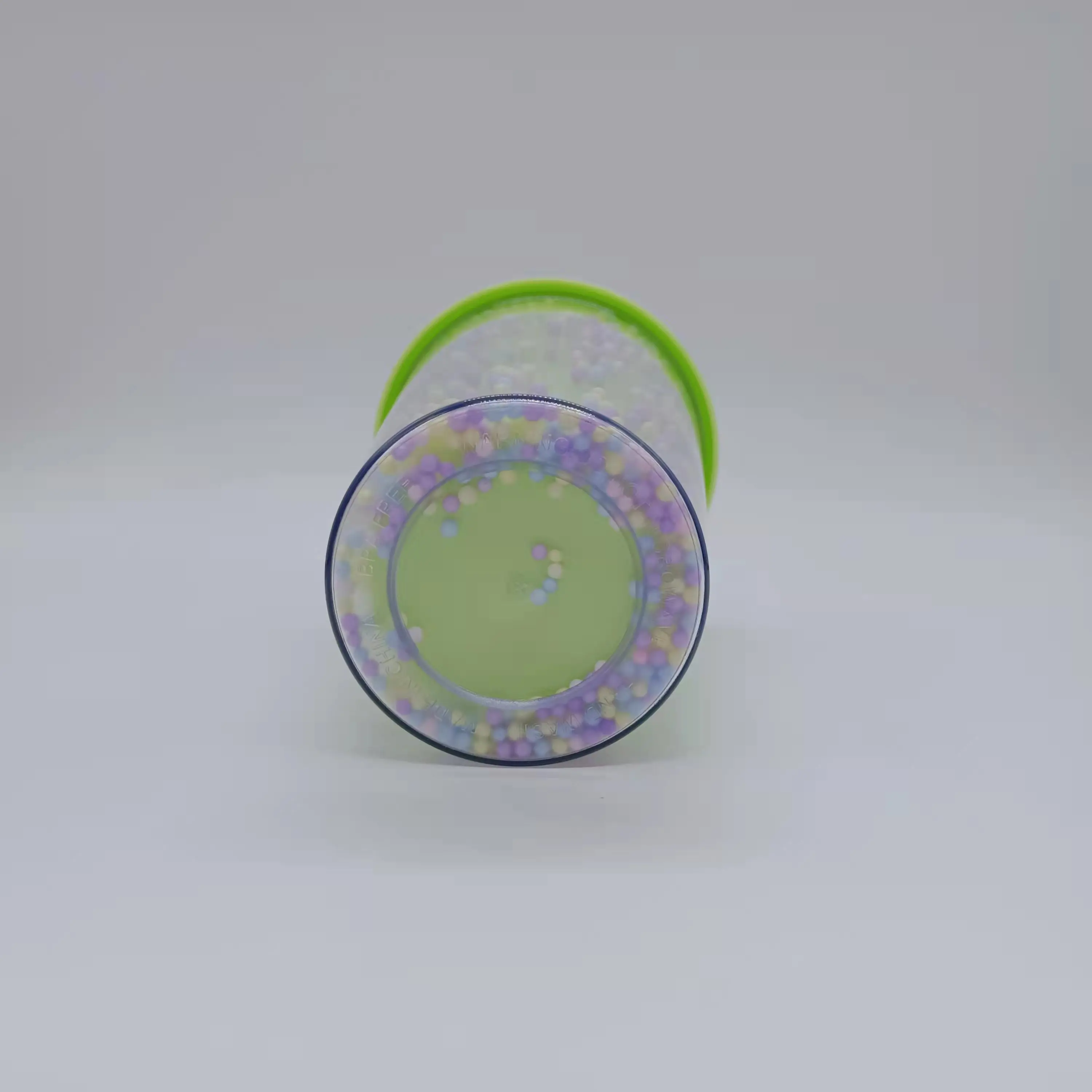 350ml 450 ml 650ml Cute Mickey Minnie Mouse Ear Bow Drinking Cup Double Wall Plastic Tumblers With Straw