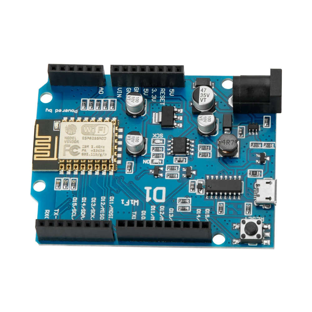Arduino ESP-12E WeMos D1 UNO R3 CH340 CH340G WiFi Development Board Based ESP8266 Shield Smart Electronic PCB Module