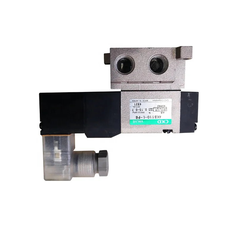 Original Ckd Solenoid Valve For Sodck Wedm Machine 4KB110-L-P6