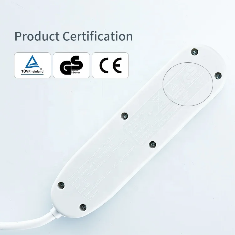 Germany 4 way universal schuko socket outlet with child protection