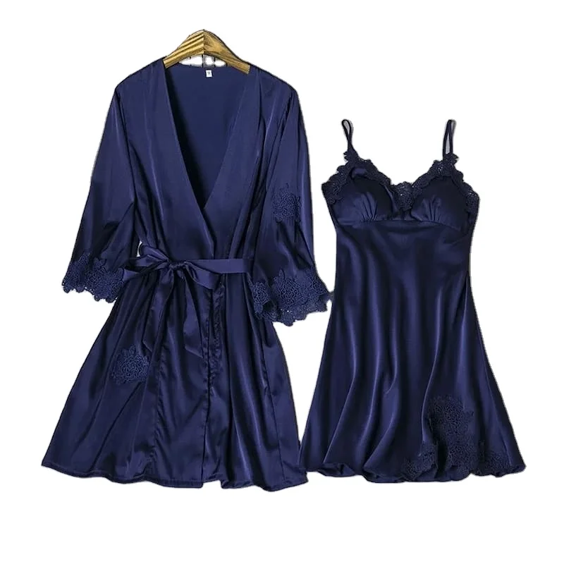 Custom 100% Pure Mulberry Silk Nightgown for Women Sexy Satin Fabric L and XS Sizes for Wedding Events