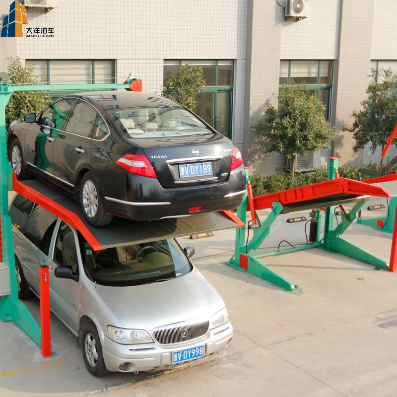 Горячая продажа Китай Dayang CE качество два поста двухслойная Автоматическая логистическая система парковки Автомобиля экономия