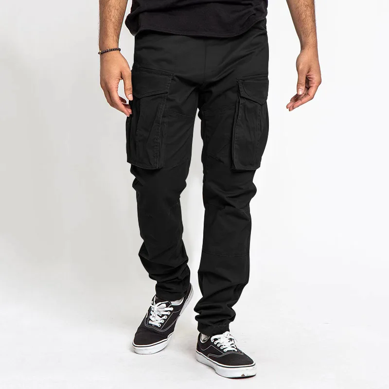 Fengway Custom Spring Sport Casual Track Pants Plus Size Men Pants Pockets Cargo Jogging Pants For Men