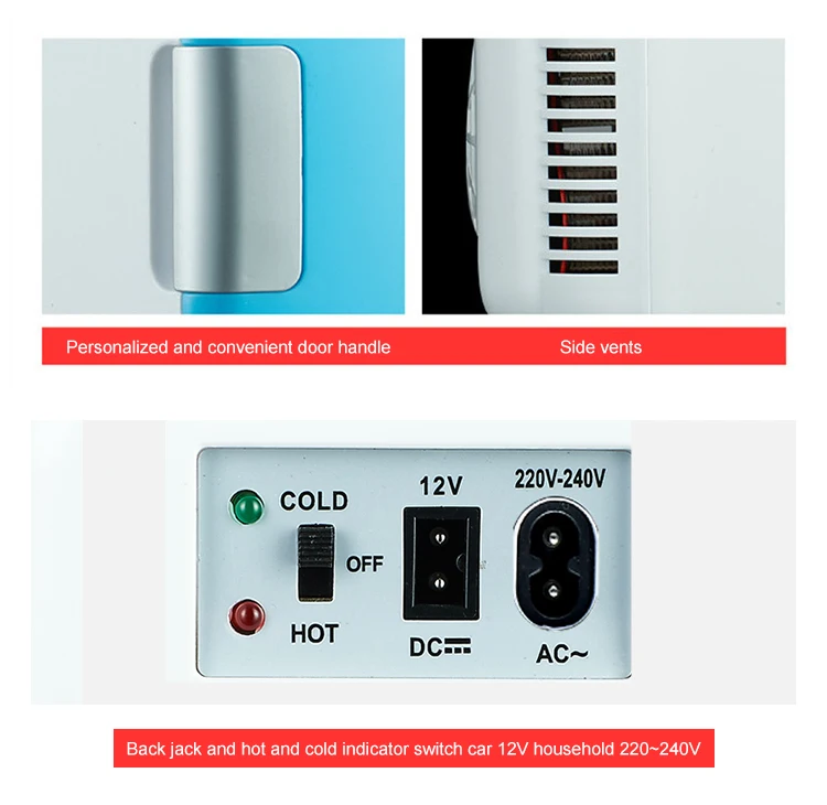 New  Custom portable cosmetics fridge pink small refrigerator for Beauty mini skincare fridge Cosmetic