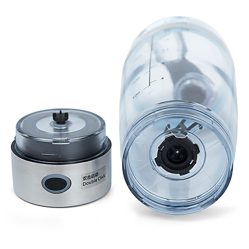 New Design ready to ship gym Electric Shaker bottle custom OEM Private Label Portable Plastic Protien Water bottle Shaker Bottle