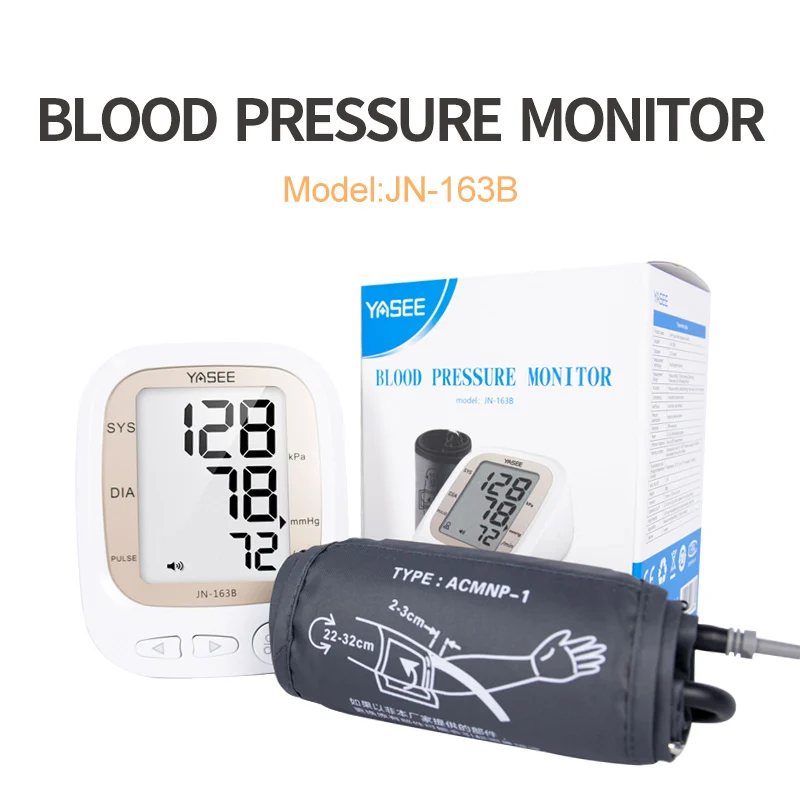 upper arm BP machine digital electronic automatic blood pressure monitor with 2*99 Guest Memory Capacity