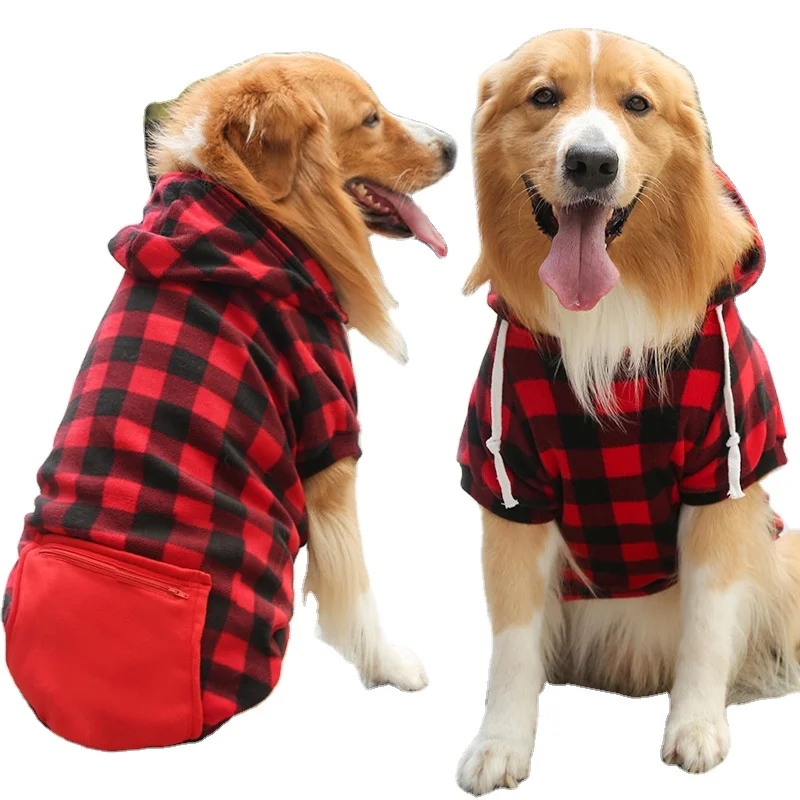 Wholesale New Cotton Large Dog Matching Clothes Clothes For Large Dog Fashion Dog Clothes Big Medium Puppy