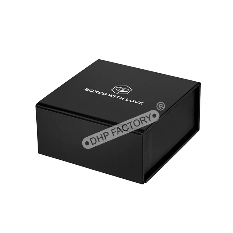 Custom Color Printed Logo Luxury Coffee Capsule Rigid Paper Box Dotted Line Magnet Coffee Box Packaging