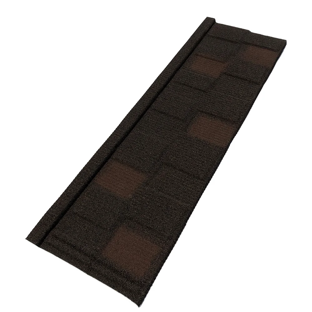 Roof tiles 0.4mm stone coated roofing tile metal asphalt shingles roof tile from China