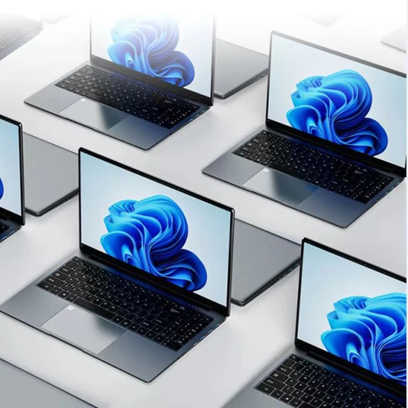 Ноутбук Win10, 15,6 дюйма, Intel Celeron, 4 ядра, 4 потока, J4125 8 Гб 258 ГБ SSD