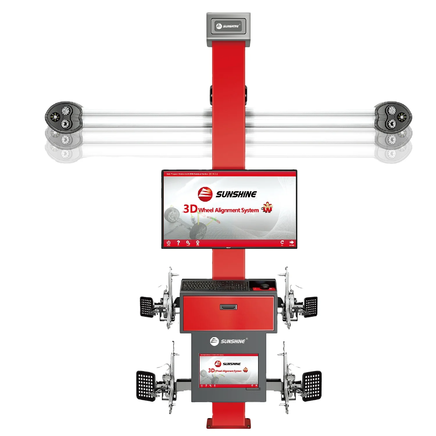 3D wheel alignment equipment Sunshine 3D aligner with CE certificate