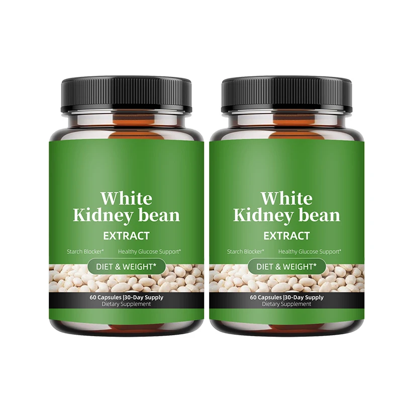 OEM Vegetarian Weight Management White Kidney bean extract capsules Fat burning boost metabolism appetite suppressant supplement