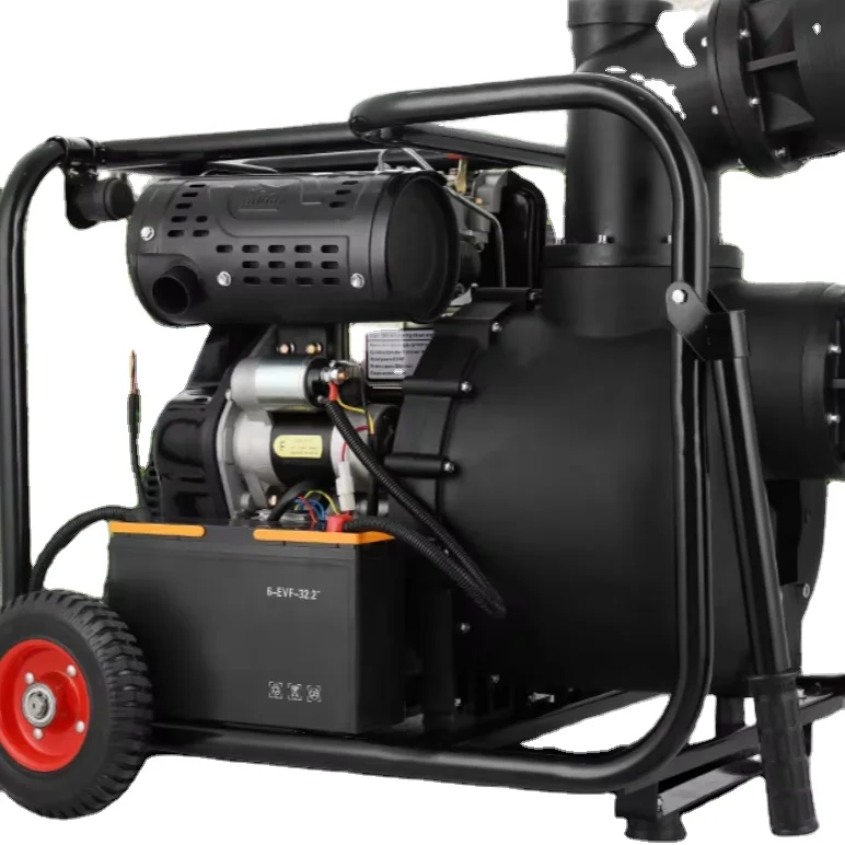 Diesel Engine High-Flow Water Pumps 5HP Centrifugal Irrigation Marine Machining Optimizing Water Cycle 30m Head Motor Power