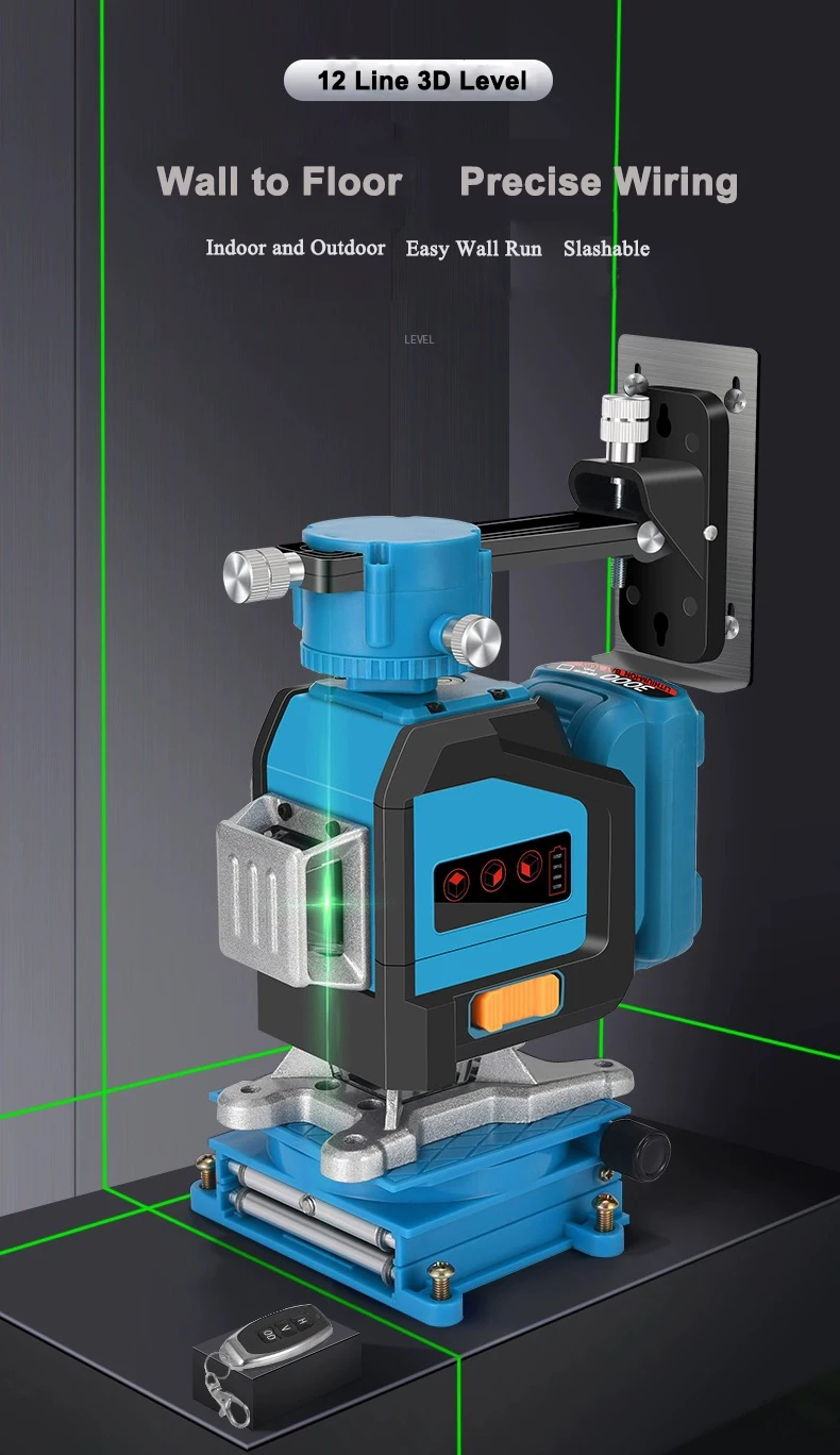 Самонивелирующийся Настольный кубический Карманный лазерный нивелир для ладони с пересекающимися линиями дешевый