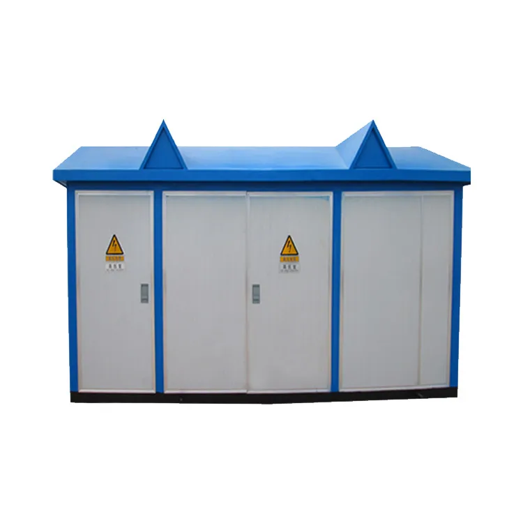 ZTELELC 11/0.4kv Европейская подстанция компактная подстанция 1250kva 315kva коробка типа подстанция с CE