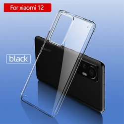 Anti Yellow Case for Xiaomi 12 11 Pro Ultra 11T TPU Frame Hard Back Cover Clear Case for Redmi Note 11 10 Pro 5G K40 Poco X3 GT