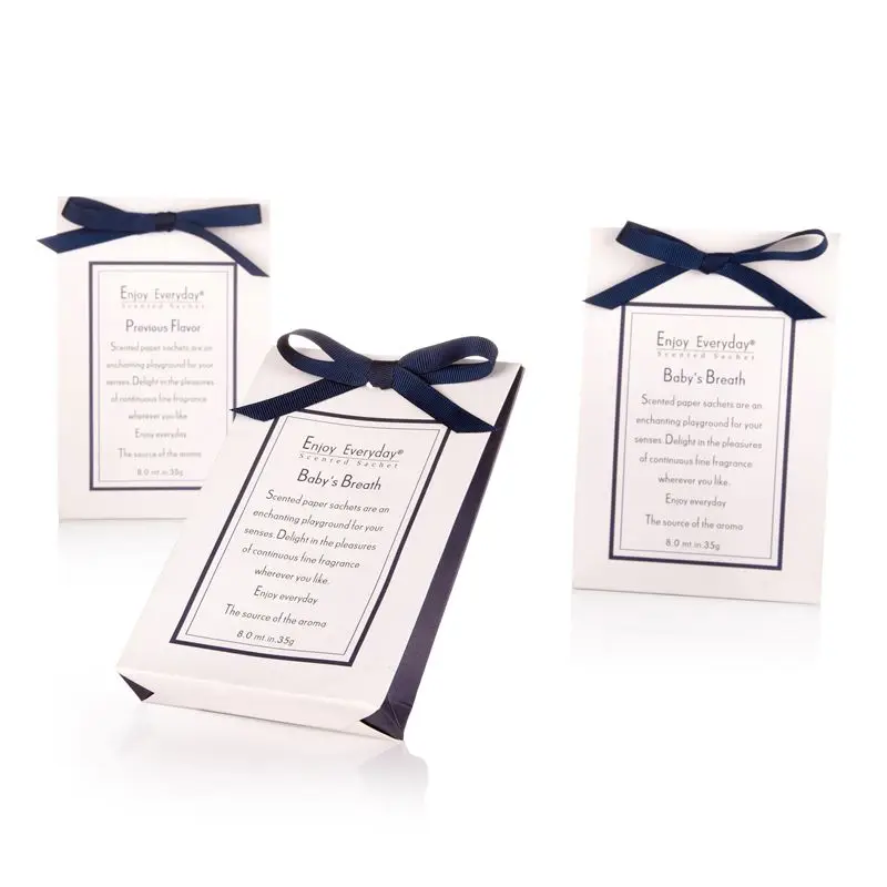 Enjoy Everyday Home Fragrance Small Packets Perfume Fresh Scent Sachets Essential Oil Diffuser Sachet Bags