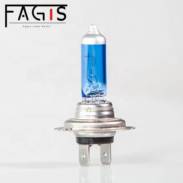 Fagis car halogen bulb h7 bulbs 12v 55w super white long lifespan