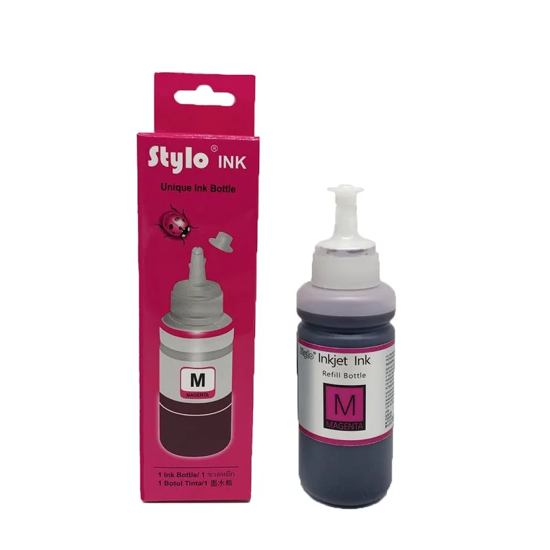 Magenta  70ML/Bottle 664 673 Ink Dye Ink Refill Tinta For Epson 664 672 L310 L805 L360 L363 L365 Series