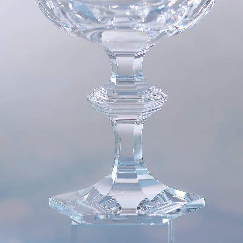 200ml Czech-Style K9 Crystal Wine Champagne Goblet Personalized Logo for Weddings Parties and Gifts